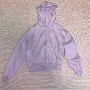 Women’s Lavender Billabong Zip-Up Hoodie